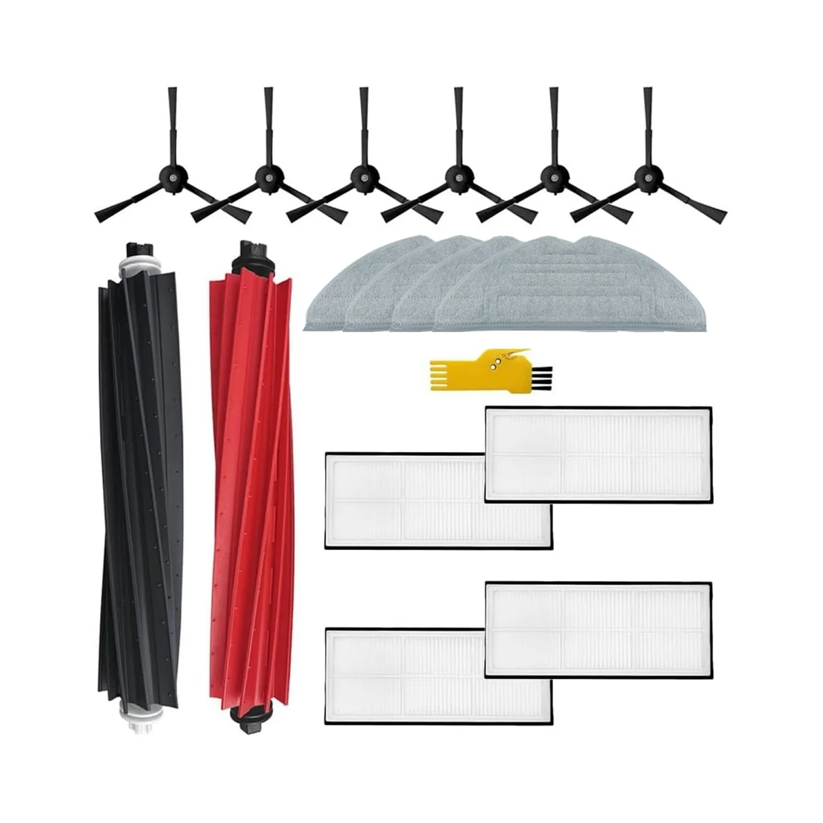 Replacement Parts for Roborock S8 Pro Ultra Vacuum Cleaner Robot Accessory Kit Main Side Brush Hepa Filter Mop Cloth
Replacement Parts for Roborock S8 Pro Ultra Vacuum Cleaner Robot Accessory Kit Main Side Brush Hepa Filter Mop Cloth