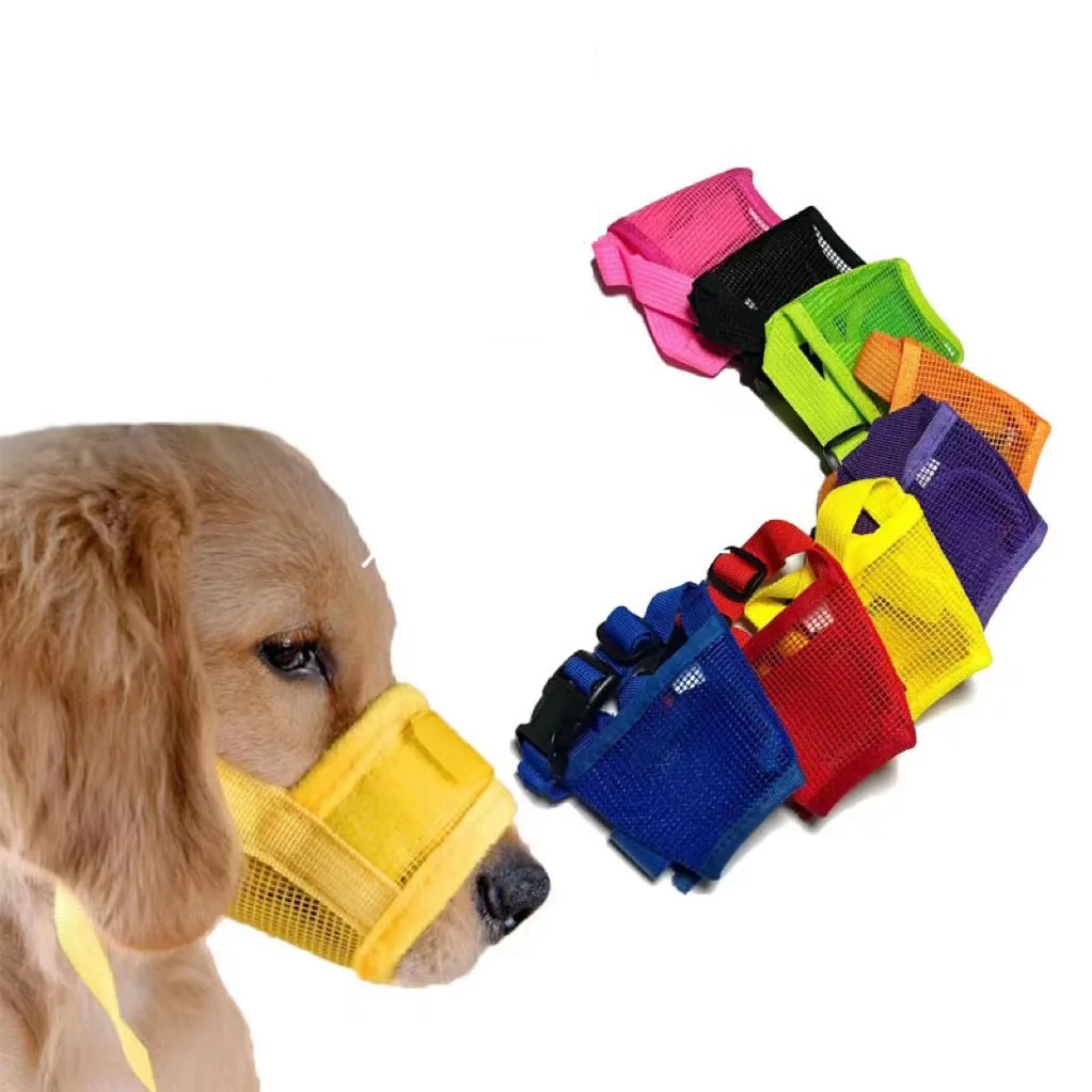 1pc Anti Barking Dog Muzzle for Small Large Dogs Mesh Breathable Pet Adjustable Mouth Muzzles Dogs Nylon Straps Dog Accessories
1pc Anti Barking Dog Muzzle for Small Large Dogs Mesh Breathable Pet Adjustable Mouth Muzzles Dogs Nylon Straps Dog Accessories