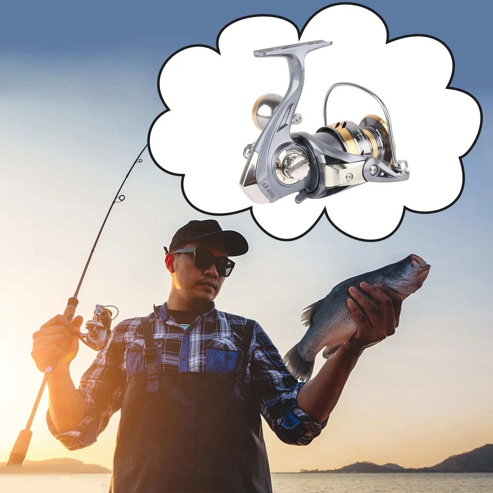 Promotion AR2000-7000 Metal Powerful Spinning Reel Fishing Tackle Saltwater Casting Coil Carp Katushka for Fishing Accessories
Promotion AR2000-7000 Metal Powerful Spinning Reel Fishing Tackle Saltwater Casting Coil Carp Katushka for Fishing Accessories
