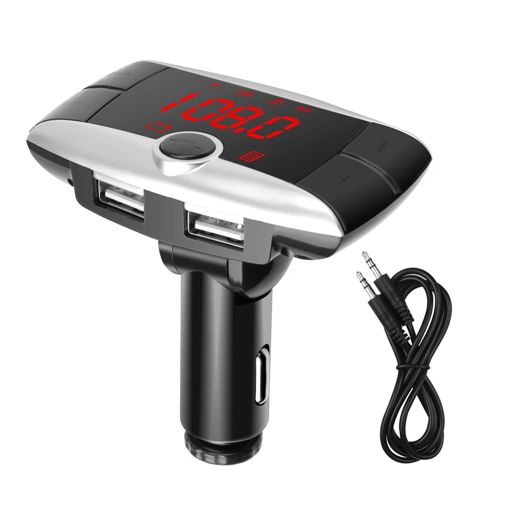 Car Mp3 Card Big Screen Bluetooth 5.0 Wireless FM Transmitter Kit MP3 Player Radio Adapter Dual USB Charger
Car Mp3 Card Big Screen Bluetooth 5.0 Wireless FM Transmitter Kit MP3 Player Radio Adapter Dual USB Charger