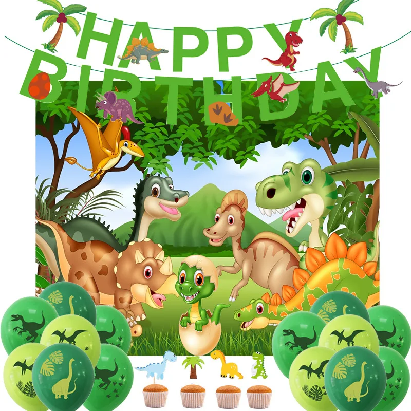 Dino Birthday Decoration Coconut Tree Dinosaur Banner Kids Happy Jungle Dinosaur Series Birthday Party Supplies Photo Backdrop
Dino Birthday Decoration Coconut Tree Dinosaur Banner Kids Happy Jungle Dinosaur Series Birthday Party Supplies Photo Backdrop