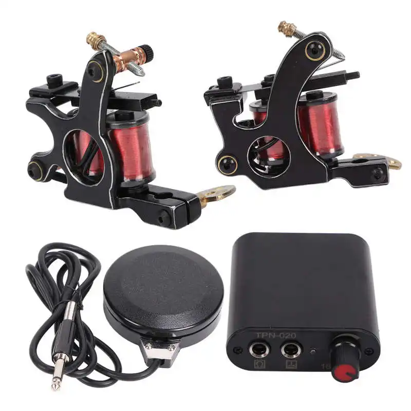 Tattoo Kit Coil Tattoo Machine Kit Bandage Grommet Clip Cord for Home for Tattoo Salon for Tattoo Artist
Tattoo Kit Coil Tattoo Machine Kit Bandage Grommet Clip Cord for Home for Tattoo Salon for Tattoo Artist