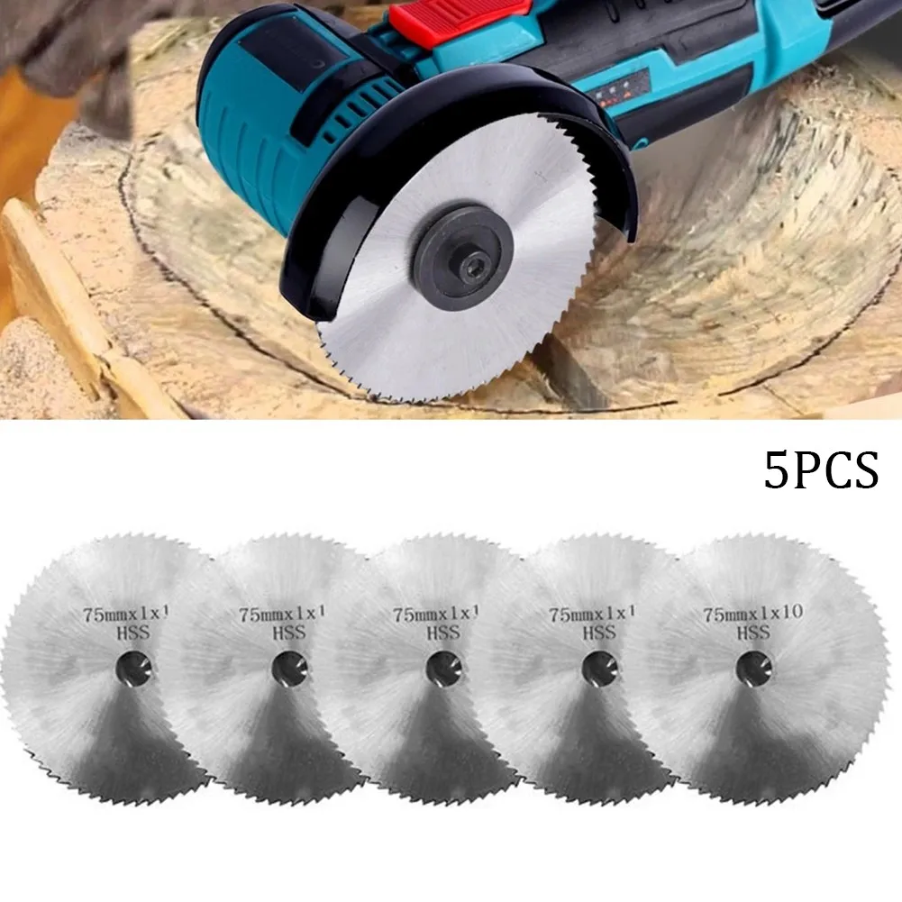 5 Pcs 75*10*1mm HSS Mini Circular Saw Blade 3\\\\\\\\\\\\\\\" Cutting Discs For Cutting Machine Diamond Engraving Accessories
5 Pcs 75*10*1mm HSS Mini Circular Saw Blade 3\\\\\\\\\\\\\\\" Cutting Discs For Cutting Machine Diamond Engraving Accessories