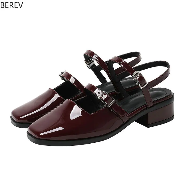 Brand Sandals 2022 Summer New Net Red Baotou Sandals Square Toe Thick Heel Fashion All-match One-word Fairy Style Sandals
Brand Sandals 2022 Summer New Net Red Baotou Sandals Square Toe Thick Heel Fashion All-match One-word Fairy Style Sandals