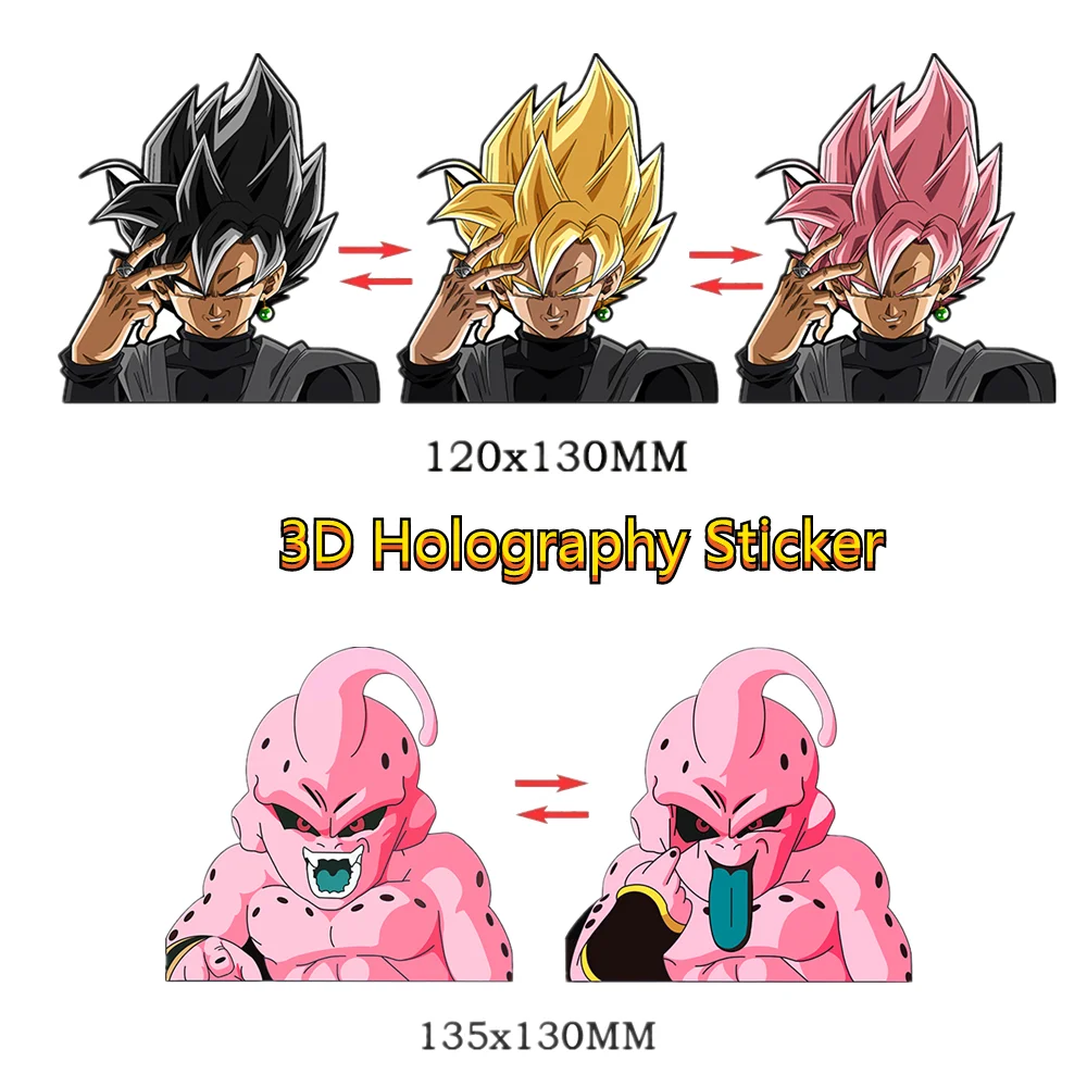 3D Lenticular Motion Holography Stickers Anime Action Pattern Collection Waterproof Car Decor Naruto Zamasu MajinBuu Dragon Ball
3D Lenticular Motion Holography Stickers Anime Action Pattern Collection Waterproof Car Decor Naruto Zamasu MajinBuu Dragon Ball