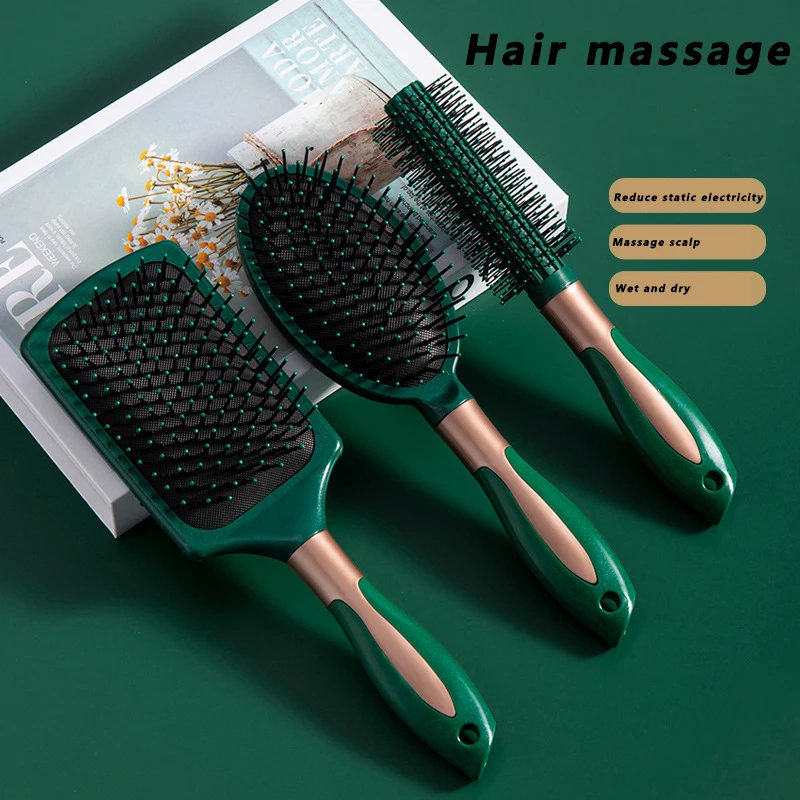 Hair Brush Scalp Massage Comb Hairbrush Women Wet Curly Detangle Anti Static Salon SPA Hairdressing Styling Tool Oval Round
Hair Brush Scalp Massage Comb Hairbrush Women Wet Curly Detangle Anti Static Salon SPA Hairdressing Styling Tool Oval Round