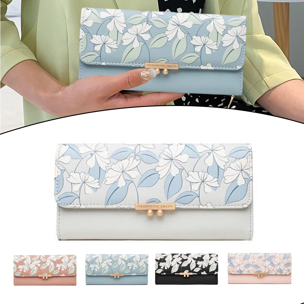 Women Soft Surfaces Flower Printed Wallet Multi-Purpose Large Capacity Purse Women Female Ethnic Style Handbags Grace Bolsas
Women Soft Surfaces Flower Printed Wallet Multi-Purpose Large Capacity Purse Women Female Ethnic Style Handbags Grace Bolsas