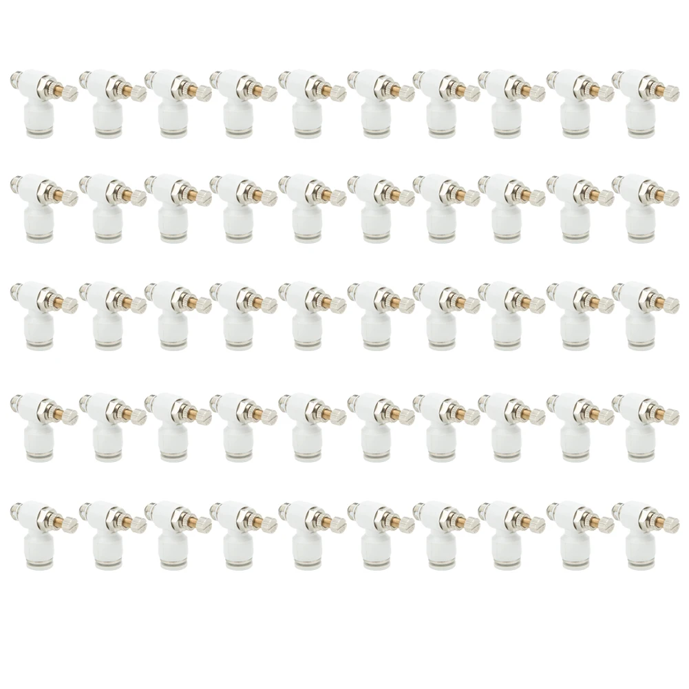 50Pcs Air Flow Control Valve Pneumatic White Adjustment Durable Quick Connector SL8‑01 Pneumatic Pneumatic
50Pcs Air Flow Control Valve Pneumatic White Adjustment Durable Quick Connector SL8‑01 Pneumatic Pneumatic