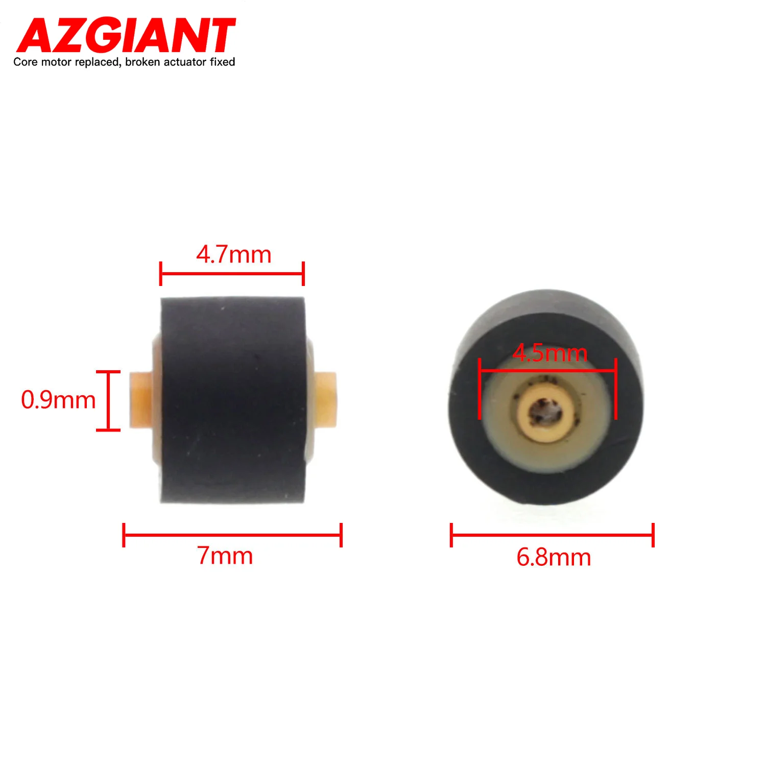 1pc 7mmx4.7x0.9 retractor press belt pulley deck audio pressure recorder cassette deck pinch roller tape Card Seat rubber player
1pc 7mmx4.7x0.9 retractor press belt pulley deck audio pressure recorder cassette deck pinch roller tape Card Seat rubber player