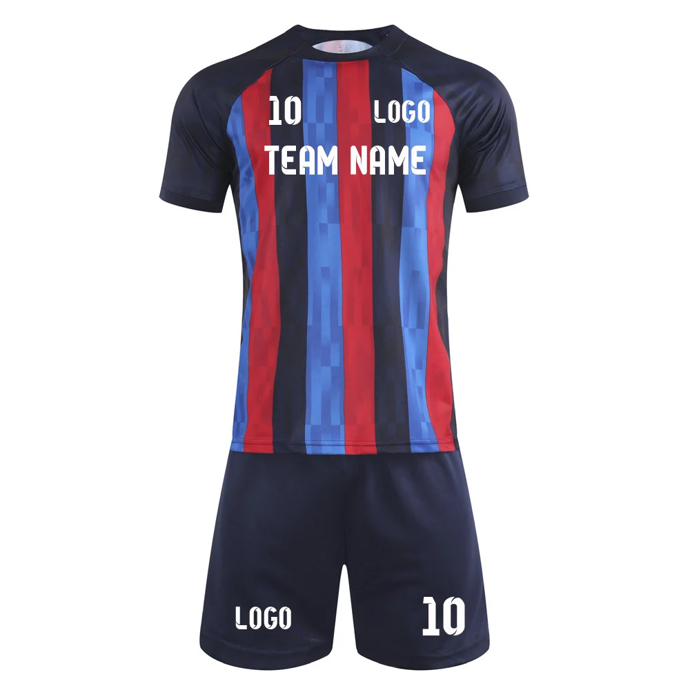 Custom Barcelona Fans Football Training Uniforms Print With Your Own Team Name ,Number and Logo, Men&Kids Soccer Jerseys
Custom Barcelona Fans Football Training Uniforms Print With Your Own Team Name ,Number and Logo, Men&Kids Soccer Jerseys