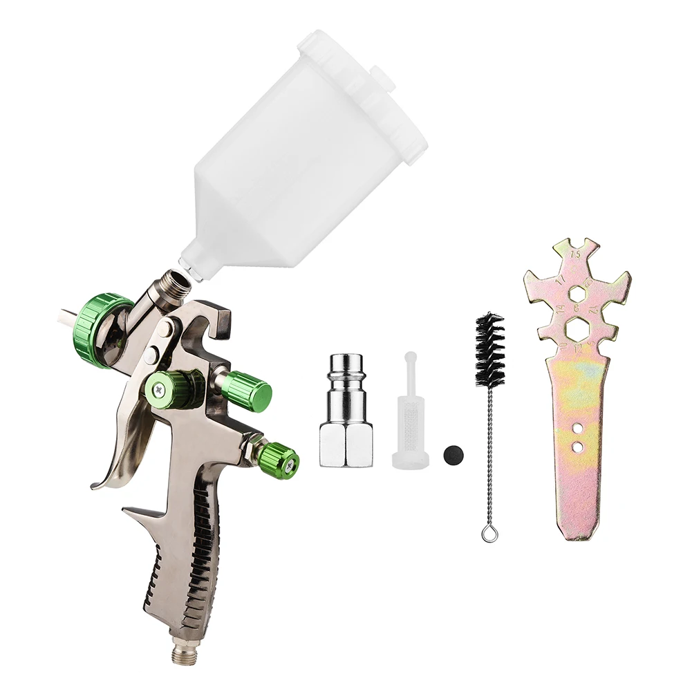 For Car Detail Painting Decorating Spray 1.3/1.8mm Nozzle Gravity Airbrush 600ml Spray Gun Paint Sprayer Low Pressure
For Car Detail Painting Decorating Spray 1.3/1.8mm Nozzle Gravity Airbrush 600ml Spray Gun Paint Sprayer Low Pressure