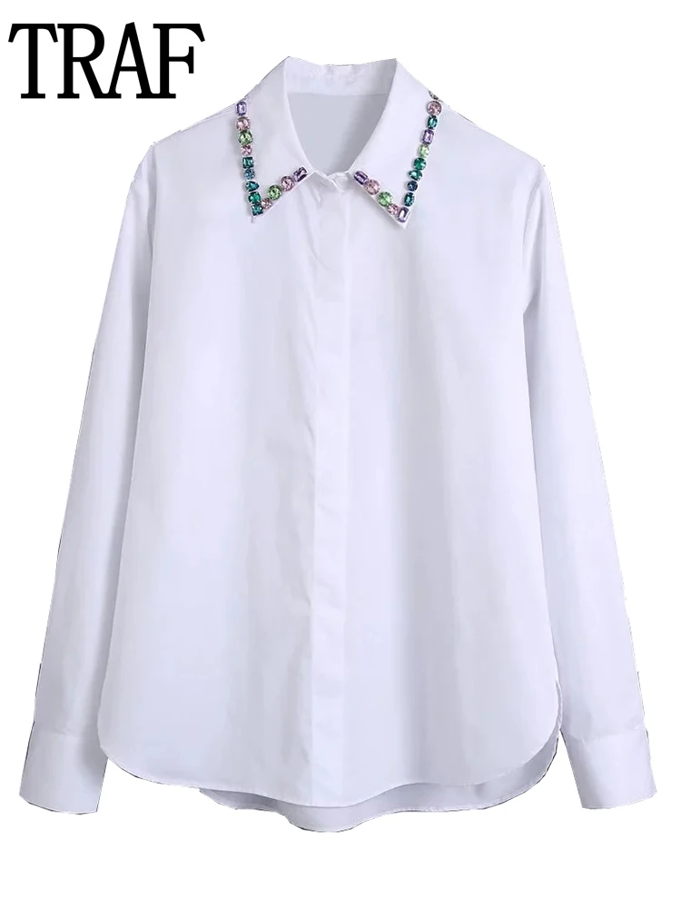 Женская рубашка с воротником на пуговицах, с длинным рукавом
Женская рубашка с воротником на пуговицах, с длинным рукавом