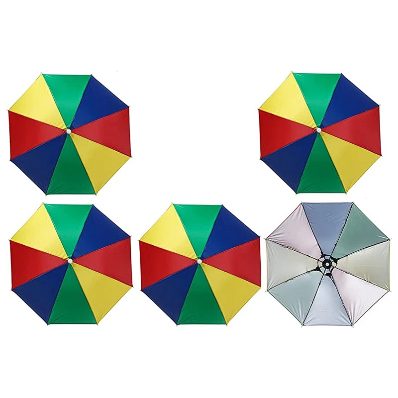5Pcs Umbrella Hat,Foldable Parasol Hat,Colorful Head Umbrella For Decoration Costume Golf Cycling Fishing Gardening
5Pcs Umbrella Hat,Foldable Parasol Hat,Colorful Head Umbrella For Decoration Costume Golf Cycling Fishing Gardening