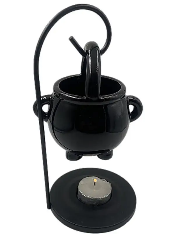 Hanging Cauldron Wax Burner Ceramic Oil Burner Wax Melt Black Aroma Fragrance Oils For Spa Yoga Home Yoga Room Meditation Decor
Hanging Cauldron Wax Burner Ceramic Oil Burner Wax Melt Black Aroma Fragrance Oils For Spa Yoga Home Yoga Room Meditation Decor