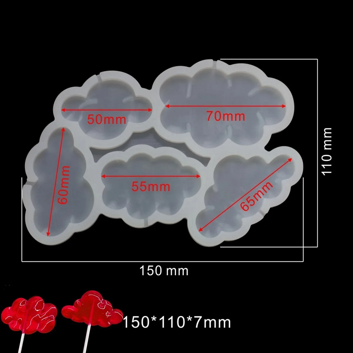 Силиконовая форма для леденцов MOSTSOM
Силиконовая форма для леденцов MOSTSOM