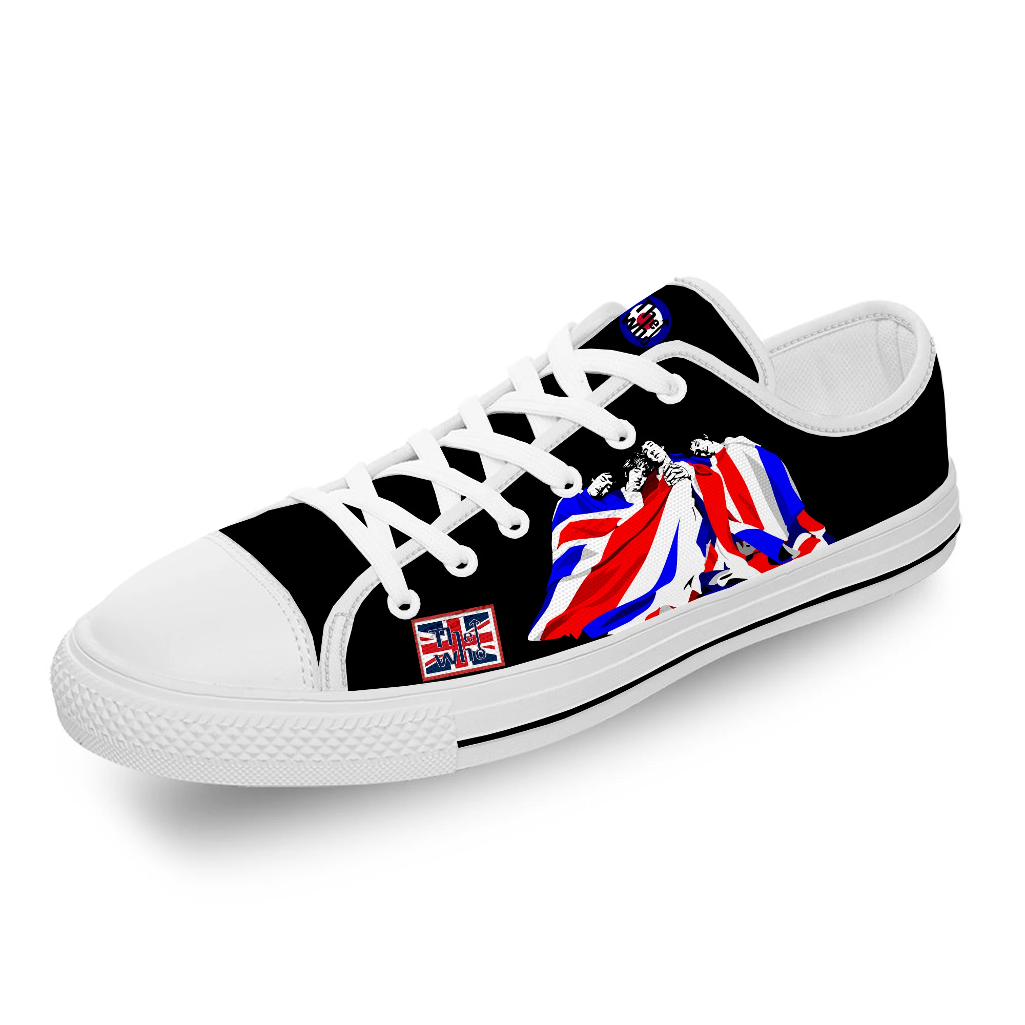 Hot The Who Rock Band Cool White Cloth Fashion 3D Print Low Top Canvas Shoes Men Women Lightweight Breathable Sneakers
Hot The Who Rock Band Cool White Cloth Fashion 3D Print Low Top Canvas Shoes Men Women Lightweight Breathable Sneakers