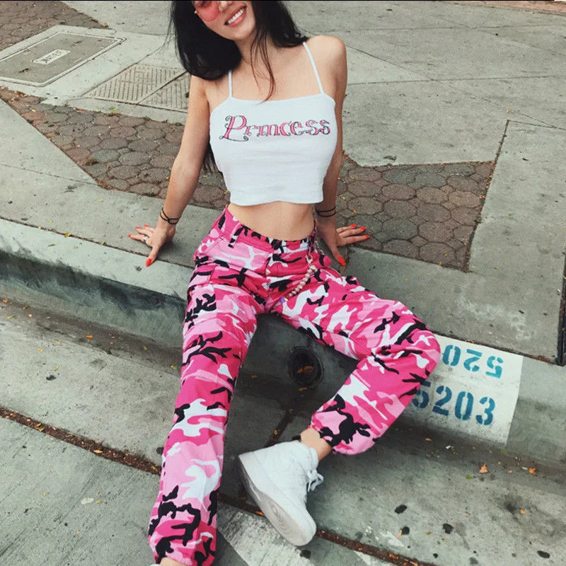 Women Fashion Camouflage Jogger Pants Casual Military Harem Pantalon Femme Trouser Ankle-Length Cotton Streetwear Overall 2021
Women Fashion Camouflage Jogger Pants Casual Military Harem Pantalon Femme Trouser Ankle-Length Cotton Streetwear Overall 2021