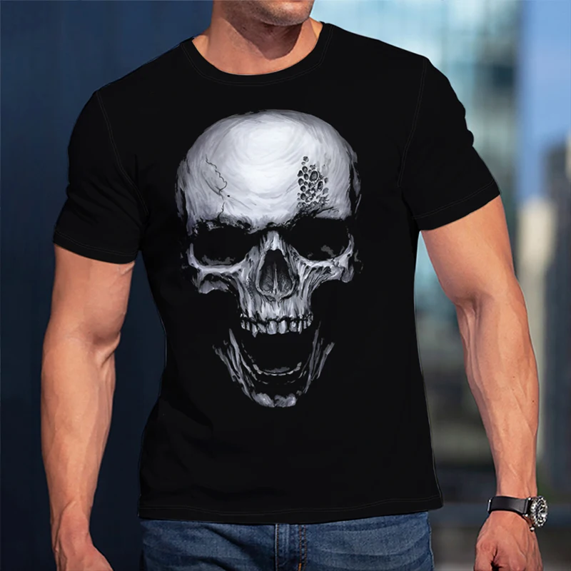 Футболка с черепом для мужчин, спортивная одежда Футболка оверсайз Fashion Streetwear Спортивный костюм Harajuku Повседневная мужская одежда винтажная...
Футболка с черепом для мужчин, спортивная одежда Футболка оверсайз Fashion Streetwear Спортивный костюм Harajuku Повседневная мужская одежда винтажная...