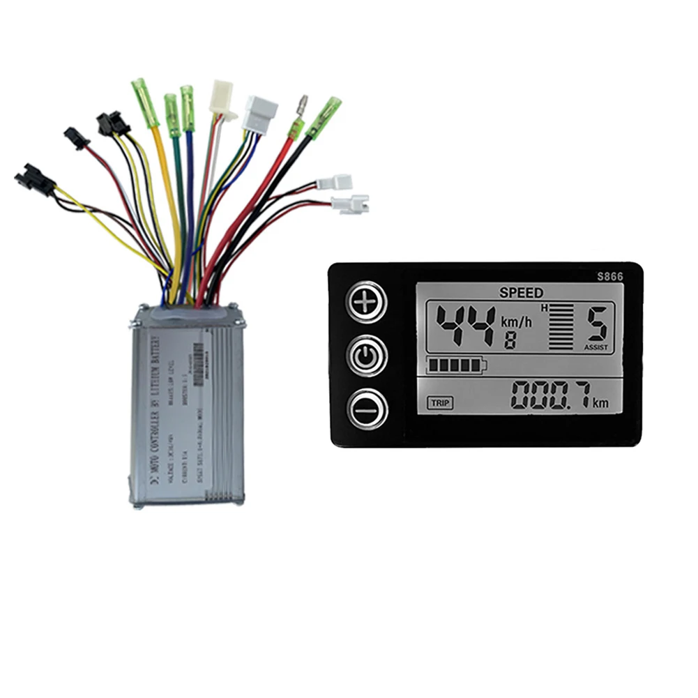 36/48V 500W Ebike Brushless Speed Motor Controller Scooter S866 LCD Display Durable Electric Bicycles Scooters Bike Accessories
36/48V 500W Ebike Brushless Speed Motor Controller Scooter S866 LCD Display Durable Electric Bicycles Scooters Bike Accessories