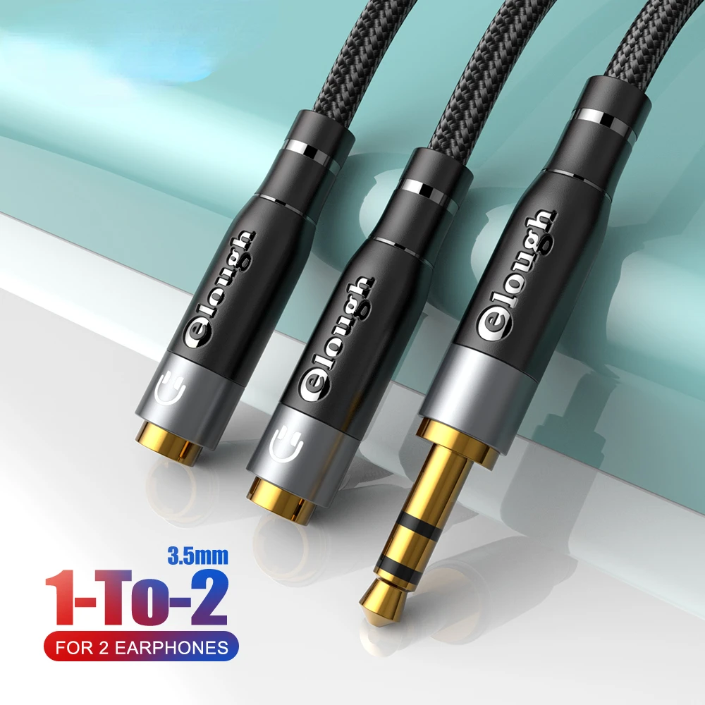 Audio Splitter Cable 3.5 MM Jack Male to 2 Female Aux Speaker Extender Cord For Headset Phone Car Pad 3.5 MM Hifi Devices
Audio Splitter Cable 3.5 MM Jack Male to 2 Female Aux Speaker Extender Cord For Headset Phone Car Pad 3.5 MM Hifi Devices