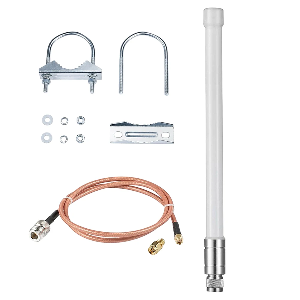 RAK 5.8 DBi Outdoor For LoRa Omni Fiberglass Fiber Antenna Kit Helium Hotspot With Alligator Clip Electrical Equipment Supplies
RAK 5.8 DBi Outdoor For LoRa Omni Fiberglass Fiber Antenna Kit Helium Hotspot With Alligator Clip Electrical Equipment Supplies
