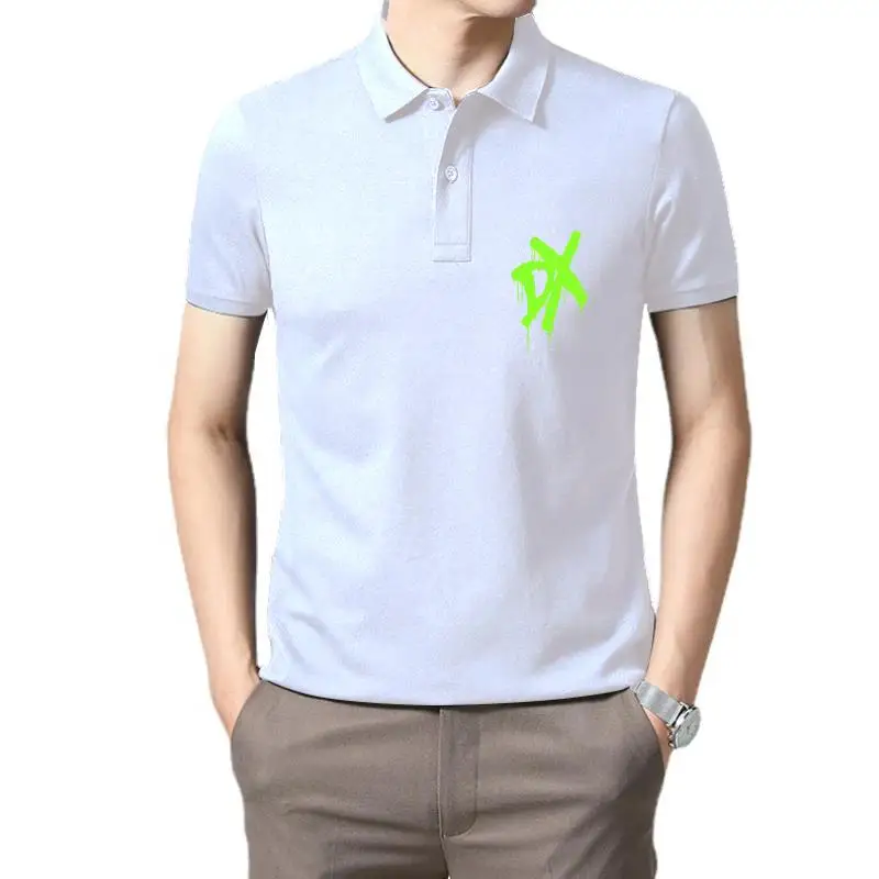 

Golf wear men DX D Generation X Men and childs Fluorescent Green Graphic polo t shirt for men