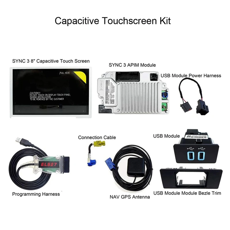 Улучшенный комплект SYNC 2 To SYNC 3 для Ford Lincoln Sync3.4 Carplay 32G APIM модуль Антенна GPS навигация Сенсорный экран
Улучшенный комплект SYNC 2 To SYNC 3 для Ford Lincoln Sync3.4 Carplay 32G APIM модуль Антенна GPS навигация Сенсорный экран