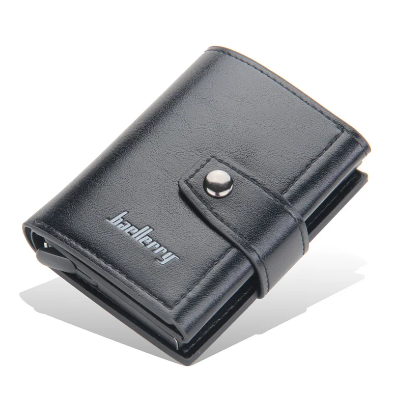 Men's Wallet Anti Magnetism Brushing Neutral Card Bag RFID Short Style Buckle Automatic Snap Card Case
Men's Wallet Anti Magnetism Brushing Neutral Card Bag RFID Short Style Buckle Automatic Snap Card Case