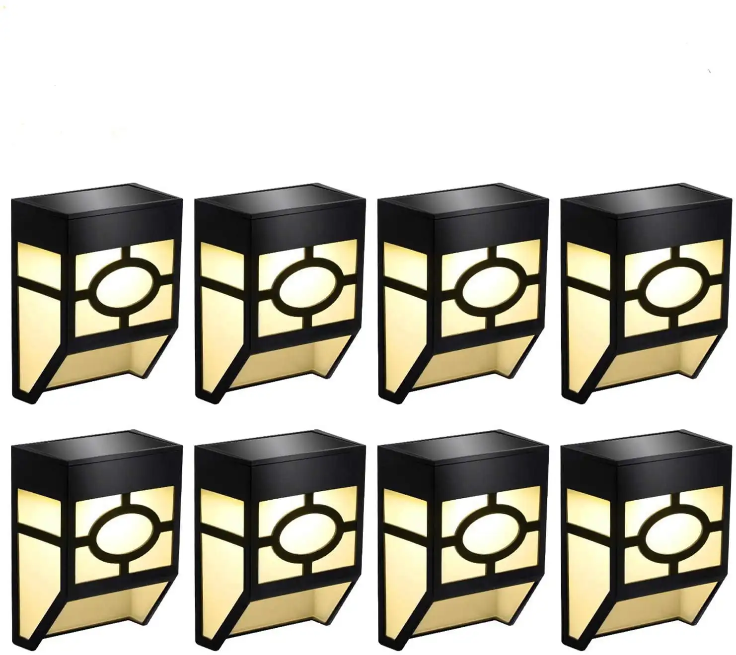Kiir 8Pack Solar Fence Lights,2 Modes Solar LED Outdoor Wall Lights for Deck, Fence, Patio, Front Door, Stair, Landscape,Yard an
Kiir 8Pack Solar Fence Lights,2 Modes Solar LED Outdoor Wall Lights for Deck, Fence, Patio, Front Door, Stair, Landscape,Yard an