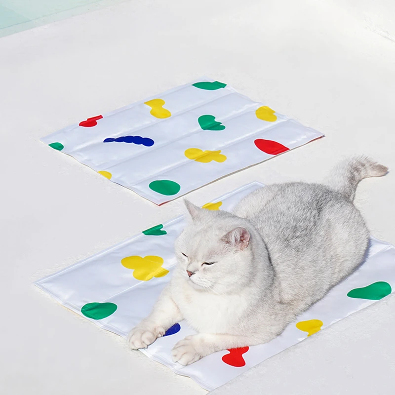 Pet Ice Mat Cat Cooling Pad Dog Gel Cushion Cat Bed Sleeping Rest Summer Pet Supplies Colorful Point Square Circle Shape
Pet Ice Mat Cat Cooling Pad Dog Gel Cushion Cat Bed Sleeping Rest Summer Pet Supplies Colorful Point Square Circle Shape