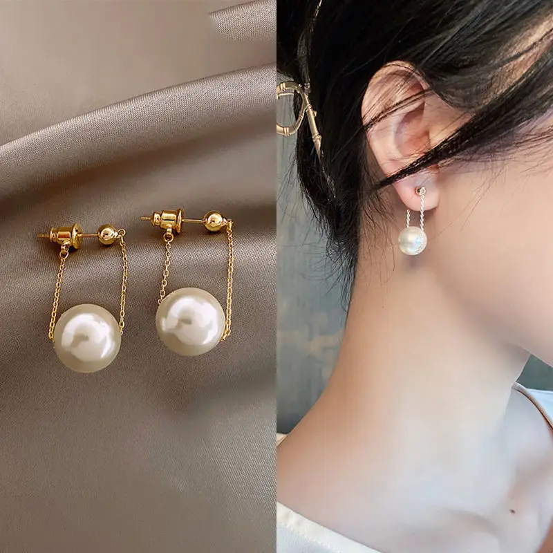 Classic Elegant Imitation Pearl Dangle Earring For Women Crystal Long Tassel Exquisite Drop Earring Wedding Jewelry Dropshipping
Classic Elegant Imitation Pearl Dangle Earring For Women Crystal Long Tassel Exquisite Drop Earring Wedding Jewelry Dropshipping