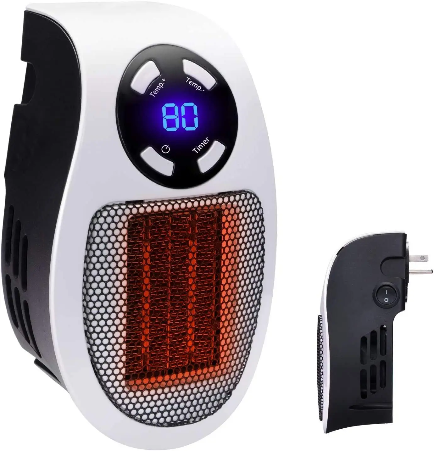 350W Space heater, Space Heater as Seen on TV with Adjustable Thermostat and Timer and Led Display, Compact Office Dorm Room
350W Space heater, Space Heater as Seen on TV with Adjustable Thermostat and Timer and Led Display, Compact Office Dorm Room