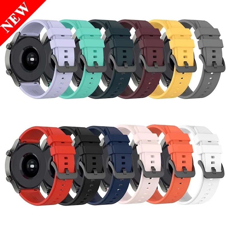 New 22mm Smart Watch Silicone Strap For samsung Galaxy Watch 3 45mm/41mm For Huawei honor magicwatch 2 46mm Sport Watch Bracelet
New 22mm Smart Watch Silicone Strap For samsung Galaxy Watch 3 45mm/41mm For Huawei honor magicwatch 2 46mm Sport Watch Bracelet