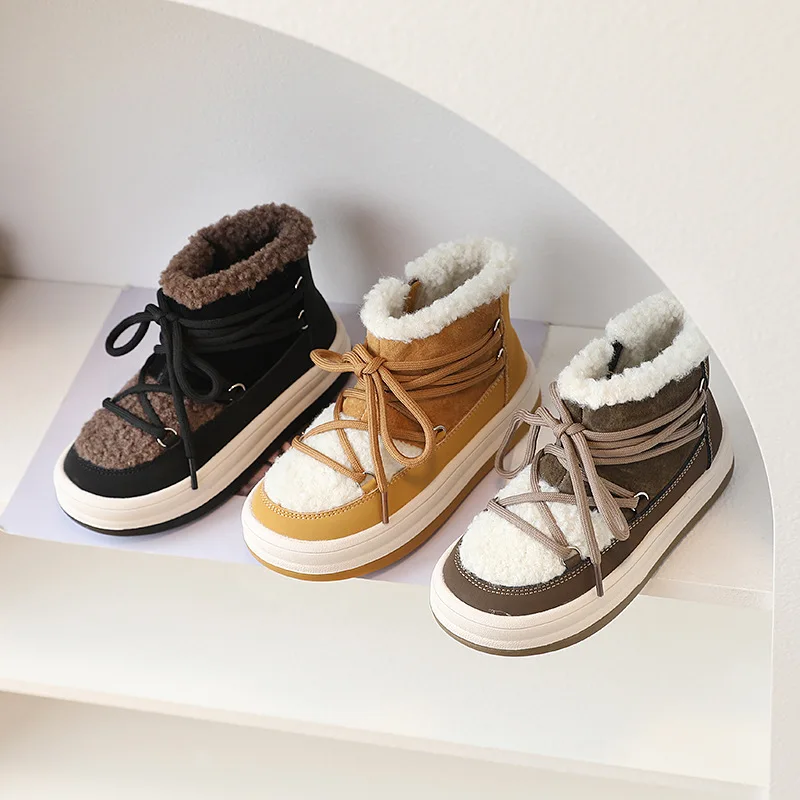 2022 New Winter Children Boots For Boys Warm Plush Rubber Sole Toddler Kids Sneakers Fashion Girls Boots 22-30
2022 New Winter Children Boots For Boys Warm Plush Rubber Sole Toddler Kids Sneakers Fashion Girls Boots 22-30