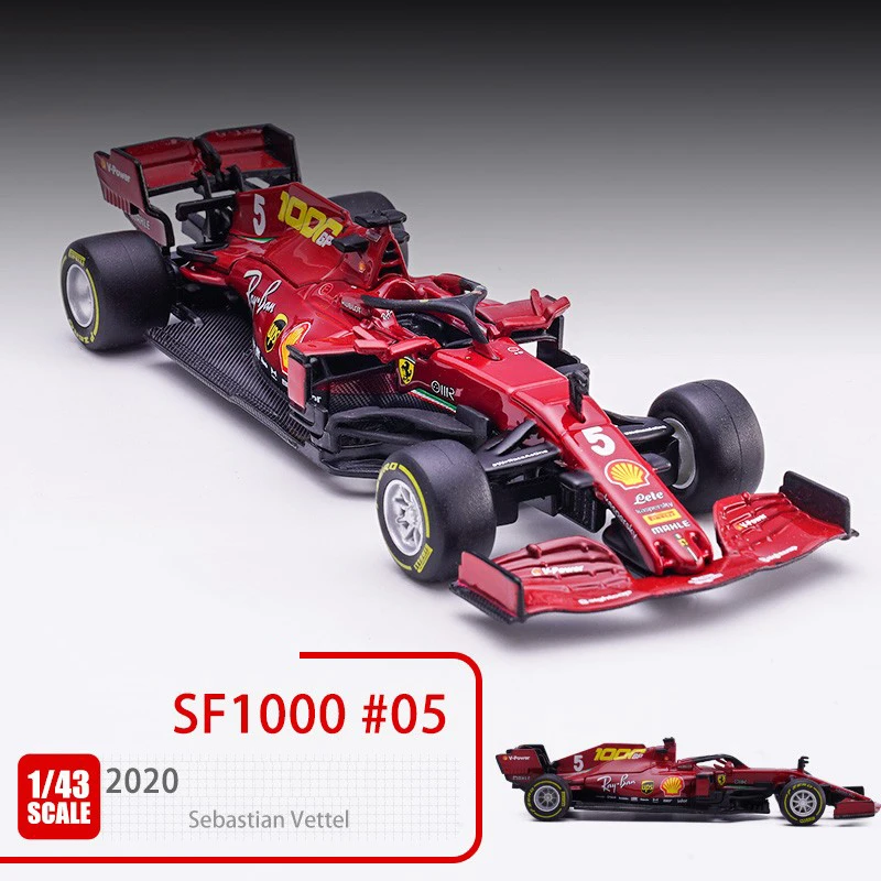 1:43 Model Car For Ferrari F1 SF1000 Formula 1 Racing Vettel No.5 Toy Car Simulation Alloy Racing Car Model Collection Car
1:43 Model Car For Ferrari F1 SF1000 Formula 1 Racing Vettel No.5 Toy Car Simulation Alloy Racing Car Model Collection Car