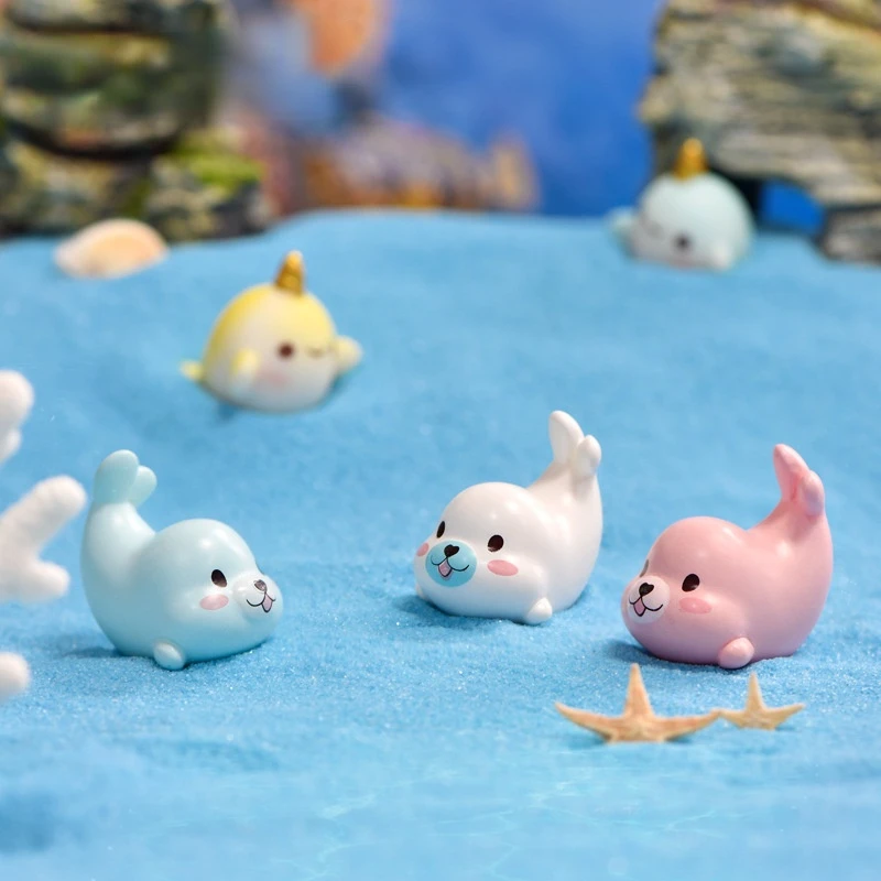 Kawaii Pet Seals Cute Animals Mini Resin Figurines Aquarium Decoration Fish Ornaments Artificial DIY Micro-landscape Decor
Kawaii Pet Seals Cute Animals Mini Resin Figurines Aquarium Decoration Fish Ornaments Artificial DIY Micro-landscape Decor