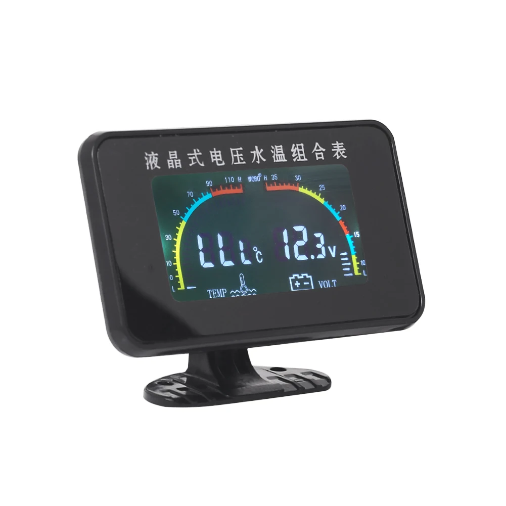 2 In 1 Car Water Temp Gauge Voltmeter Voltage Gauges Car Digital Gauge Voltage Pressure Water Temp Meter With Buzzer Alarm
2 In 1 Car Water Temp Gauge Voltmeter Voltage Gauges Car Digital Gauge Voltage Pressure Water Temp Meter With Buzzer Alarm