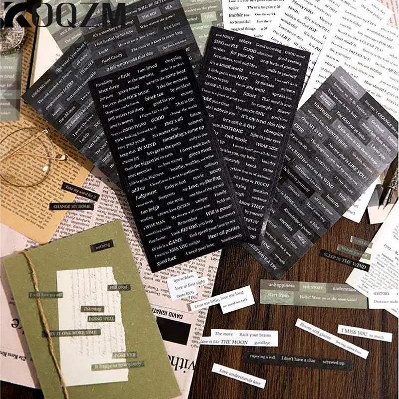 1set English Quotes DIY Material Stickers Letter Stickers Creative Phrases Stationery Scrapbook Stickers English Quotes Stickers
1set English Quotes DIY Material Stickers Letter Stickers Creative Phrases Stationery Scrapbook Stickers English Quotes Stickers