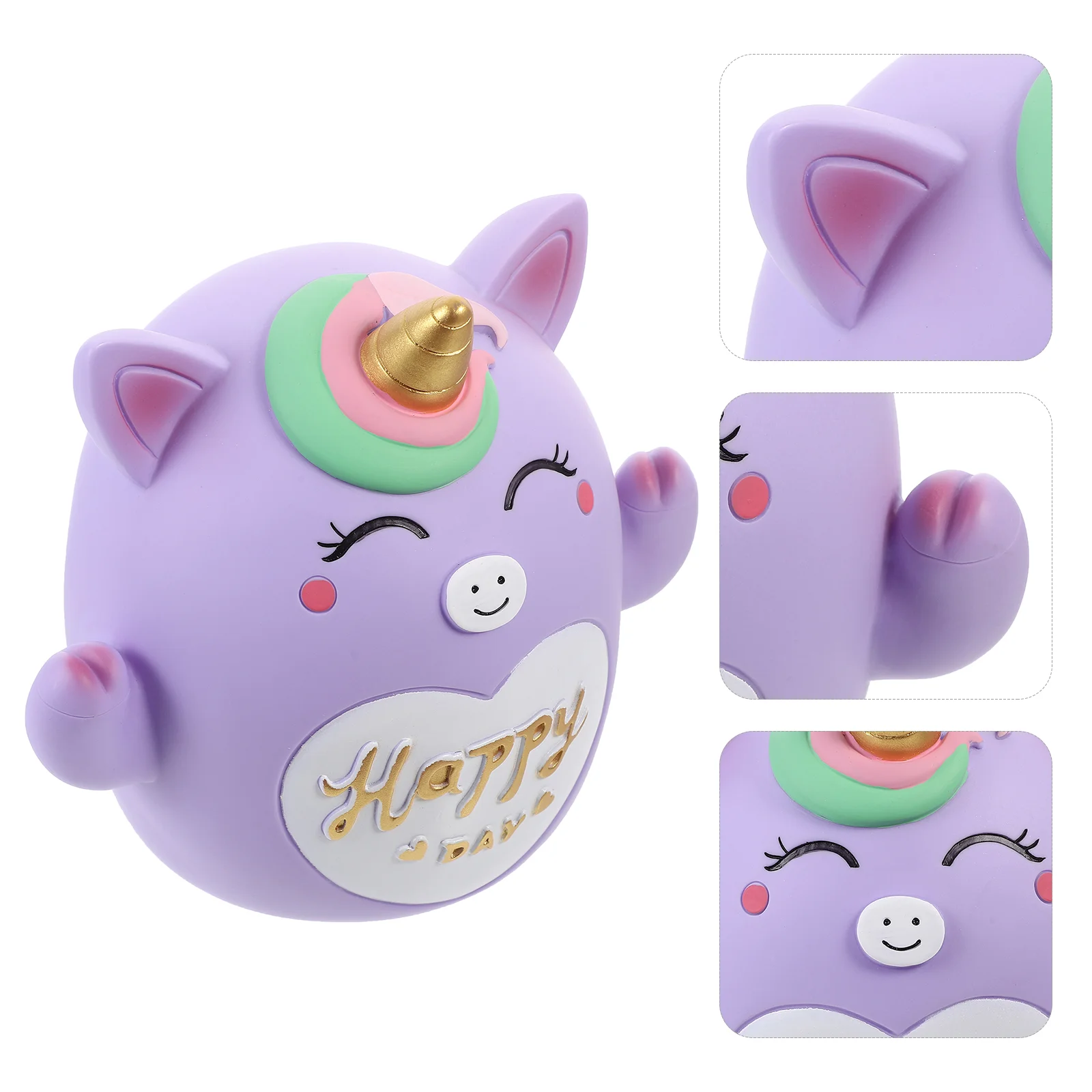 Preservation Jar Piggy Unicorn-shaped Bank Coin Holder Adornment Money Pot Girls Vinyl
Preservation Jar Piggy Unicorn-shaped Bank Coin Holder Adornment Money Pot Girls Vinyl