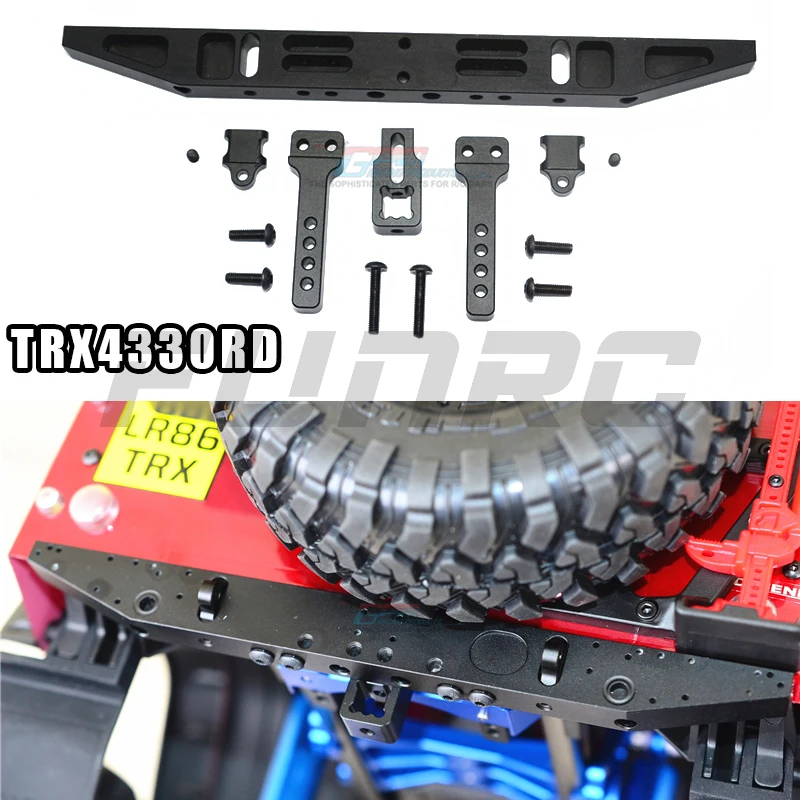 GPM 1/10 TRX4 TRX-4 82056-4, альпинистский автомобиль, металлический алюминиевый сплав, многофункциональный задний бампер, задний бампер для TRAXXAS
GPM 1/10 TRX4 TRX-4 82056-4, альпинистский автомобиль, металлический алюминиевый сплав, многофункциональный задний бампер, задний бампер для TRAXXAS