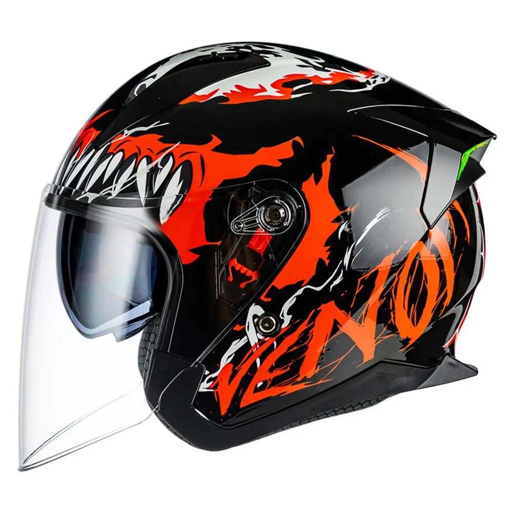 Мотоциклетный шлем с двойными линзами, закрытый на пол лица, аксессуары для езды на мотоцикле
Мотоциклетный шлем с двойными линзами, закрытый на пол лица, аксессуары для езды на мотоцикле