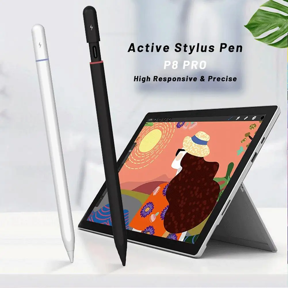 Stylus Pen for Phone Tablet Anti-touch Capacitive Pen With 2 Nibs Rechargeable Magnetic Pen for Ipad Pro 11 2018-2021
Stylus Pen for Phone Tablet Anti-touch Capacitive Pen With 2 Nibs Rechargeable Magnetic Pen for Ipad Pro 11 2018-2021
