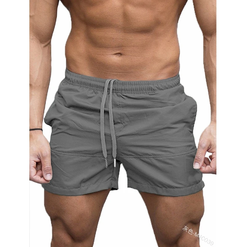 Summer Sports Shorts Men's Fashion Solid Color Pocket Straight Shorts Men's Casual Lace-up Mid-Waist Stitching Shorts
Summer Sports Shorts Men's Fashion Solid Color Pocket Straight Shorts Men's Casual Lace-up Mid-Waist Stitching Shorts