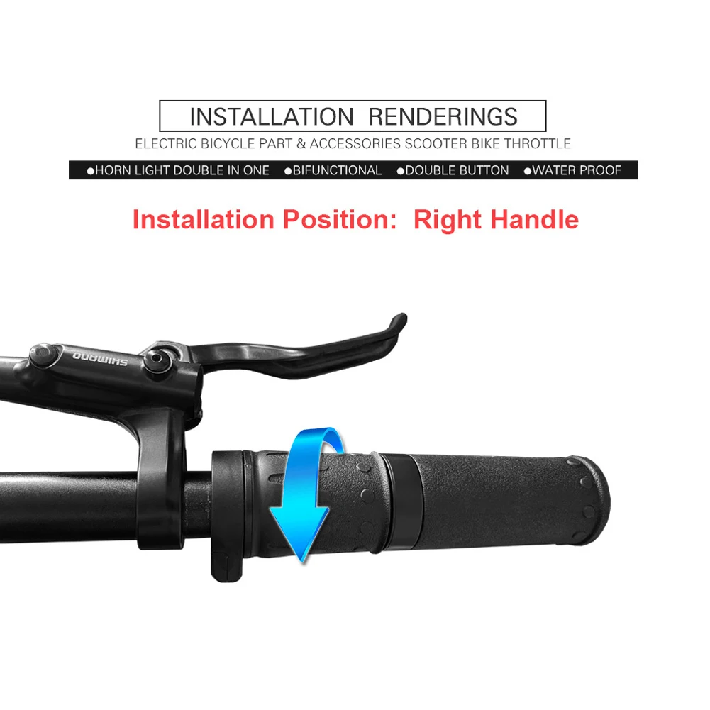 Replace Half Twisting Throttle 158X Half Twists 1pc Speed Throttle Waterproof 1 Piece 12V 24V 36V 48V 72V Practical
Replace Half Twisting Throttle 158X Half Twists 1pc Speed Throttle Waterproof 1 Piece 12V 24V 36V 48V 72V Practical