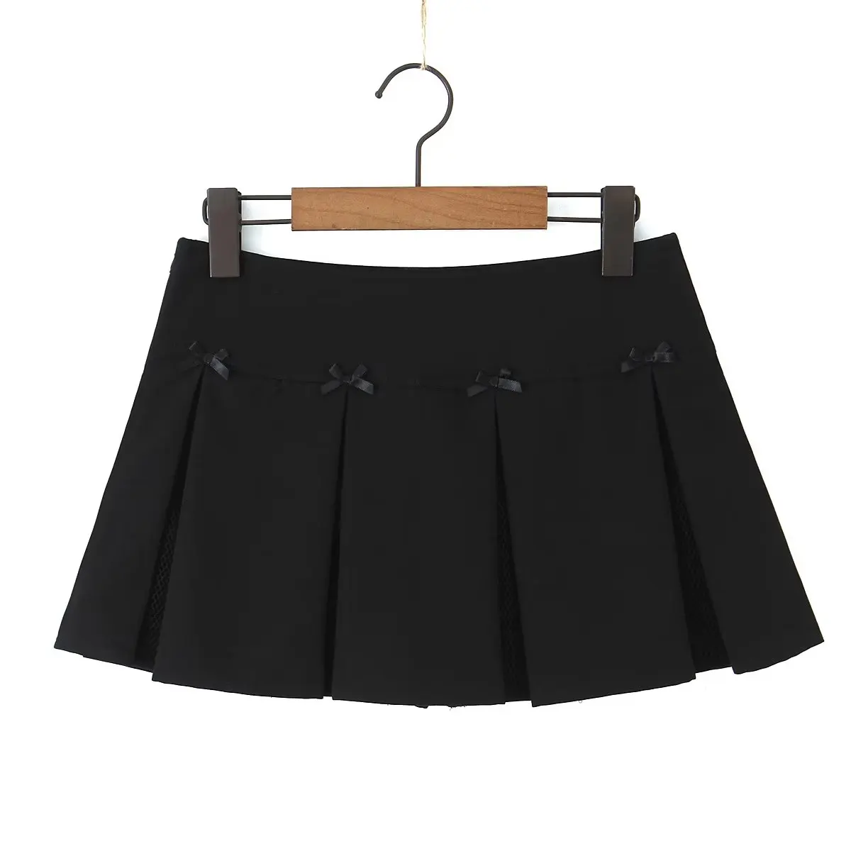 Women 2023 New Chic Fashion Summer Bowknot Pleated Mini Skirt Vintage High Waist Side Zipper Female Skirts Mujer
Women 2023 New Chic Fashion Summer Bowknot Pleated Mini Skirt Vintage High Waist Side Zipper Female Skirts Mujer