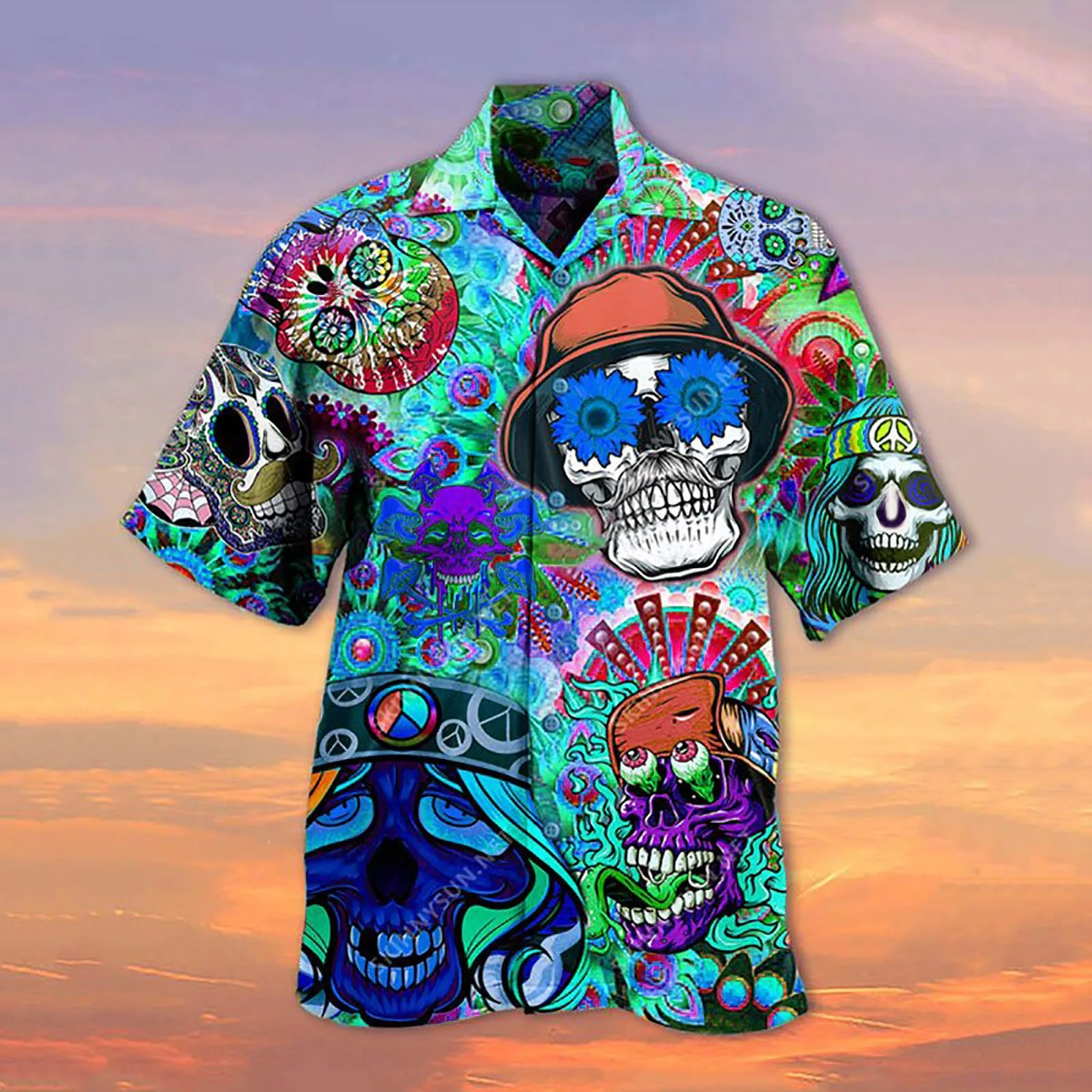 Summer Men's Shirt Individual Design Print Casual Streetwear Lapel Collar Short Sleeve Loose Top Men‘s Hawaiian Shirt Beach Top
Summer Men's Shirt Individual Design Print Casual Streetwear Lapel Collar Short Sleeve Loose Top Men‘s Hawaiian Shirt Beach Top
