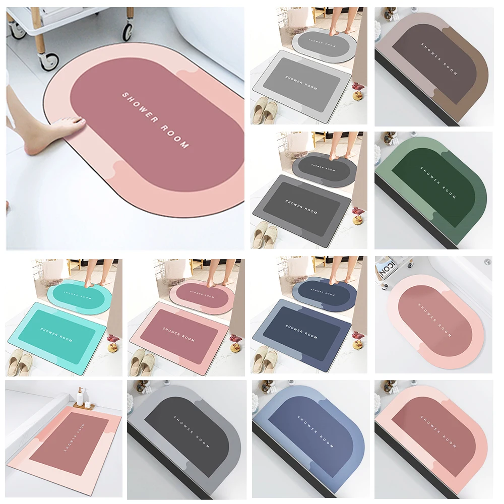Anti Slip Bath Mat Bathroom Floor Mat Super Absorbent Drying Bathroom Mat Floor Carpet Easy To Clean Home Oil Proof Kitchen Mat
Anti Slip Bath Mat Bathroom Floor Mat Super Absorbent Drying Bathroom Mat Floor Carpet Easy To Clean Home Oil Proof Kitchen Mat