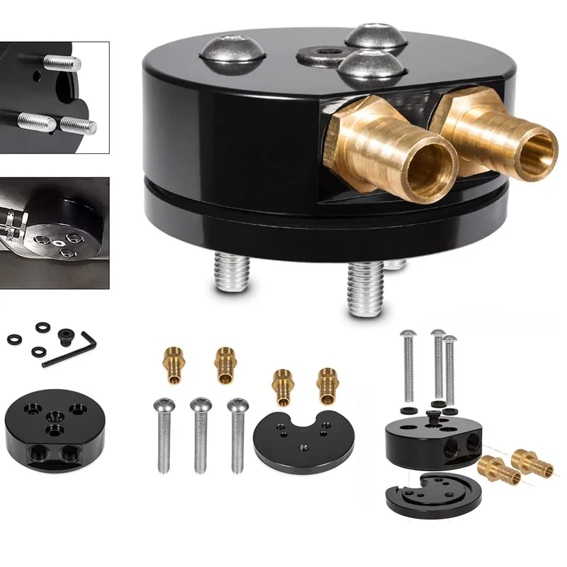 ESUYA Diesel Fuel Tank Gas Integrated Return Dual-Port Sump Kit Compatible with Airdog FASS Cummins Duramax Powerstroke
ESUYA Diesel Fuel Tank Gas Integrated Return Dual-Port Sump Kit Compatible with Airdog FASS Cummins Duramax Powerstroke