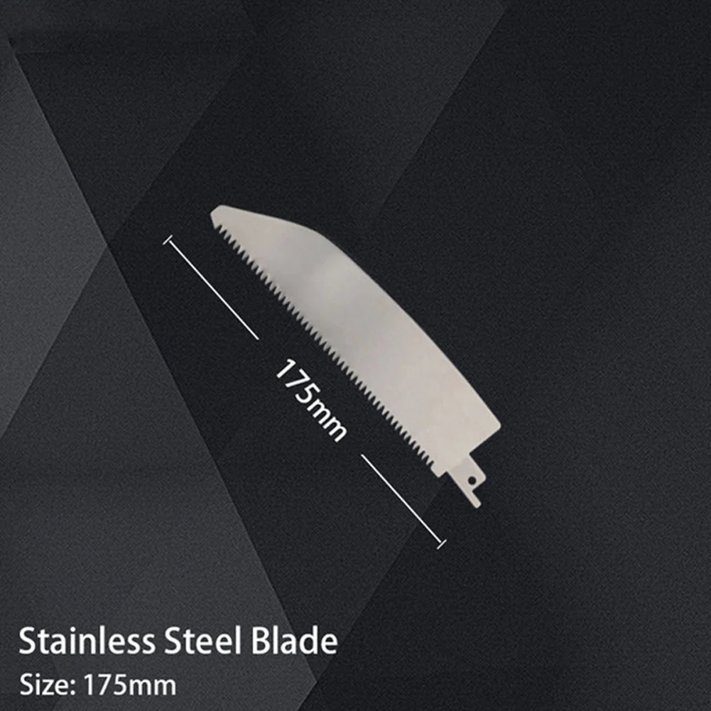 Tools Reciprocating Saw Blades Fish-shape Blade For Wood/Bamboo Replacement Stainless Steel Blade 175mm Length
Tools Reciprocating Saw Blades Fish-shape Blade For Wood/Bamboo Replacement Stainless Steel Blade 175mm Length