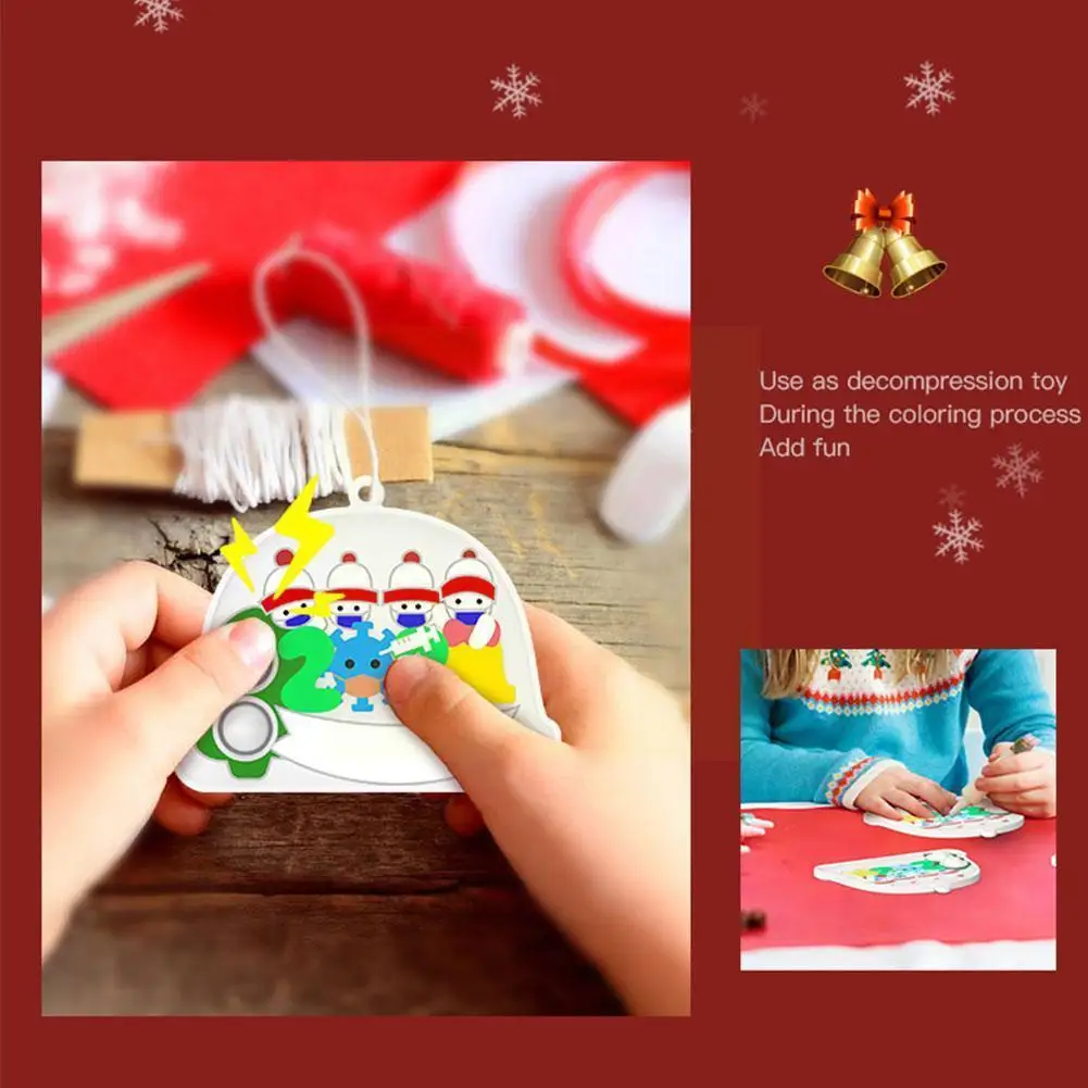 Рождественские игрушки для декомпрессии Diy, рождественские пузырьки, игрушки в окрашенной радуге, изображение на Рождество, цветы Z6u1
Рождественские игрушки для декомпрессии Diy, рождественские пузырьки, игрушки в окрашенной радуге, изображение на Рождество, цветы Z6u1
